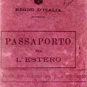 Tapa del Passaporto rosso